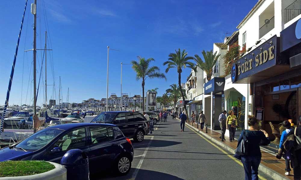 Puerto Banús day out, Shopping, eating and clubbing
