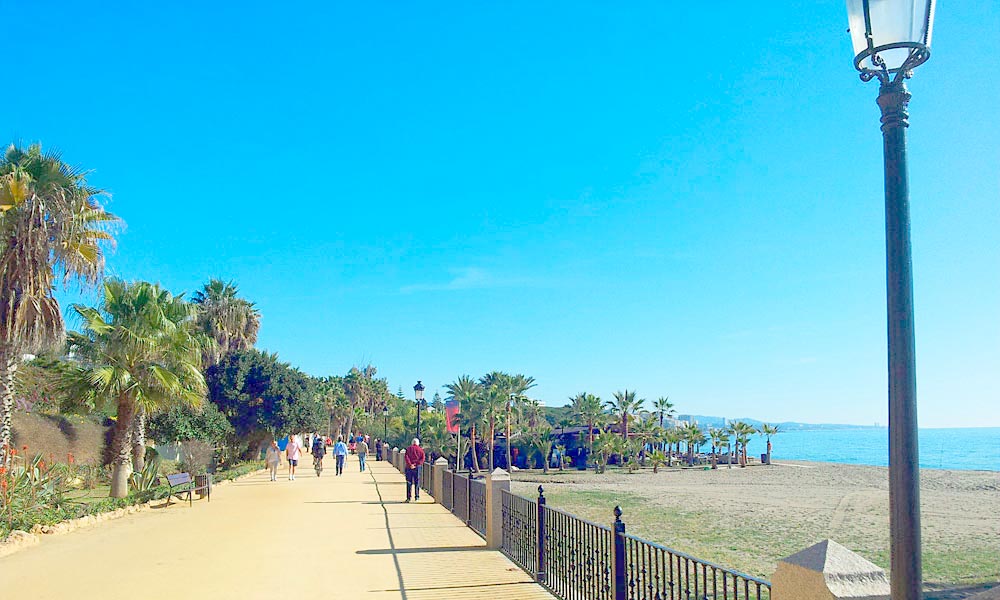 Marbella Promenade, Marbella to Puerto Banus promenade