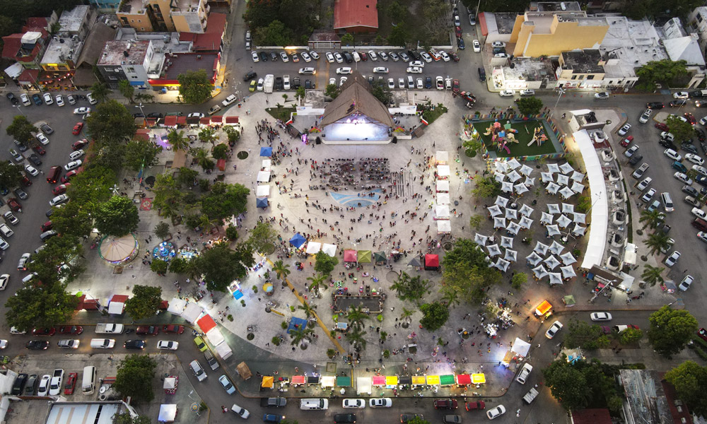 Cancún - Parque de las Palapas