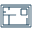 room floor plan icon