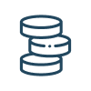 stacked coin icon