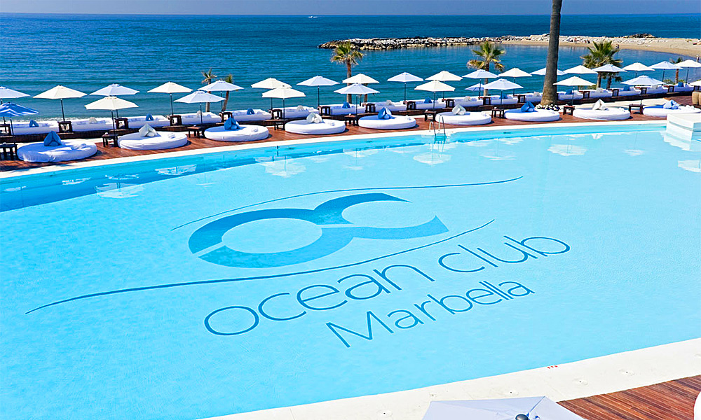 Marbella beach clubs - Ocean Club Marbella