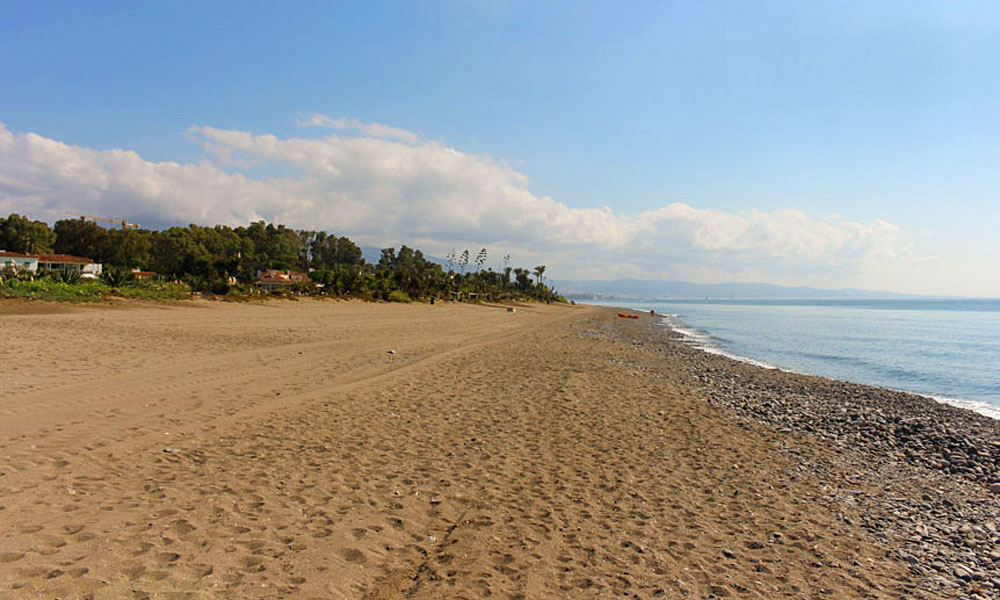 Plages à Málaga avec drapeau bleu - Plage Guadalmina