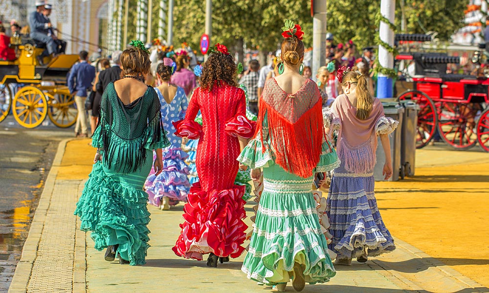 Marbella feria dresses