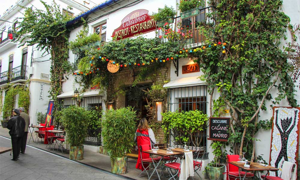 Marbella Altstadt Restaurants - Casanis Restaurant Marbella