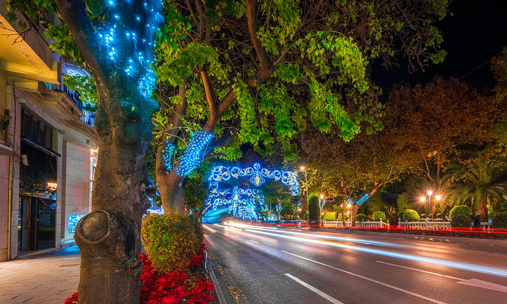 Christmas and New Year in Marbella - Christmas lights in Marbella