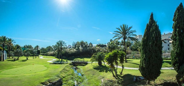 Marbella air quality and blue sky