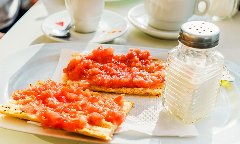 Granada Tagesausflug - Frühstück