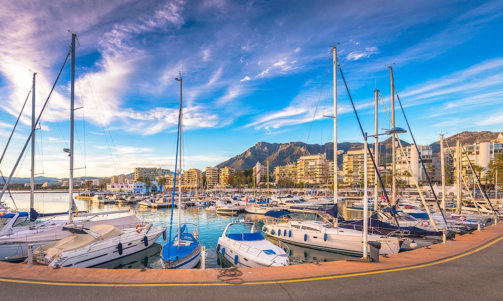 Marbella's marina