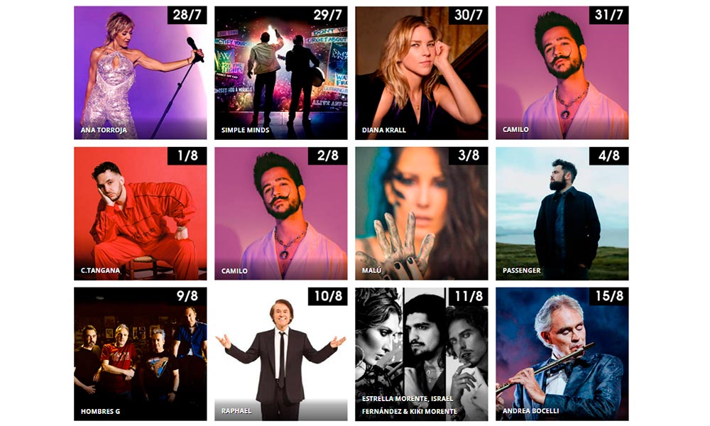 Starlite 2022 programme
