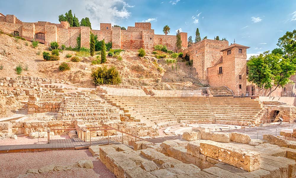  Alcazaba and Roman Theatre in Málaga