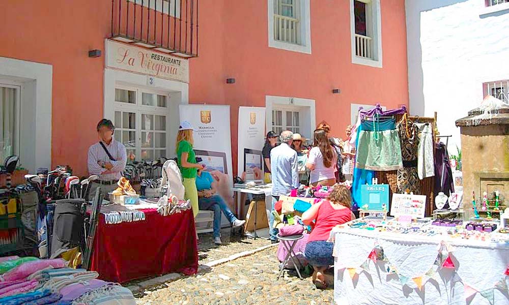 La Virginia street market