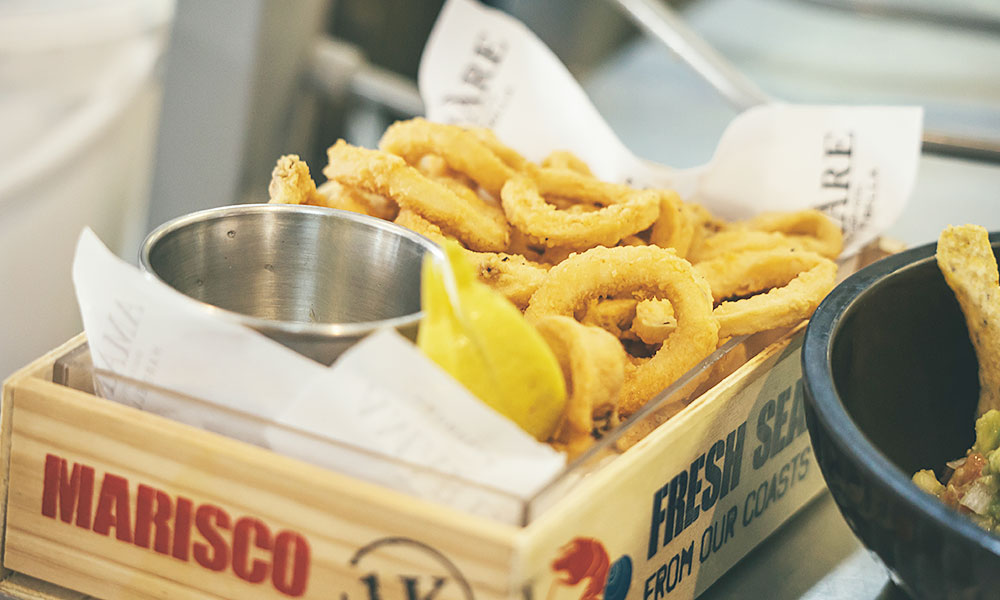 Fried fish Marbella