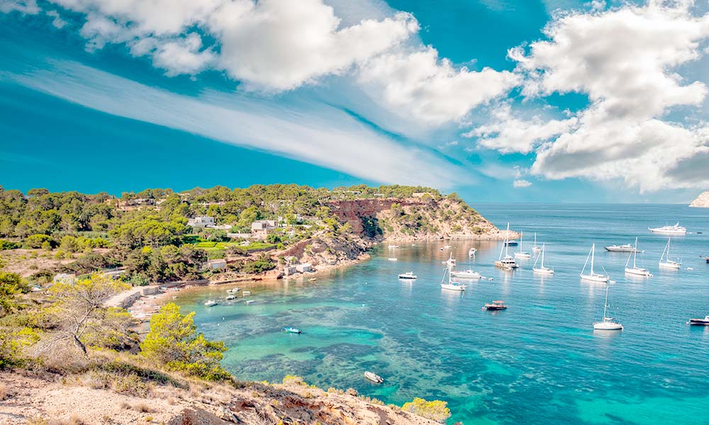 Coves and beaches in Ibiza