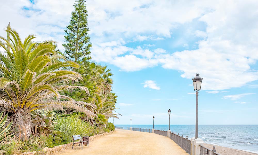 Marbella promenade