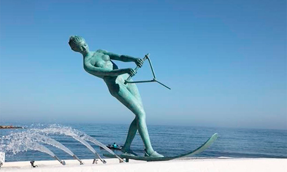 one of the symbols of Marbella: Venus