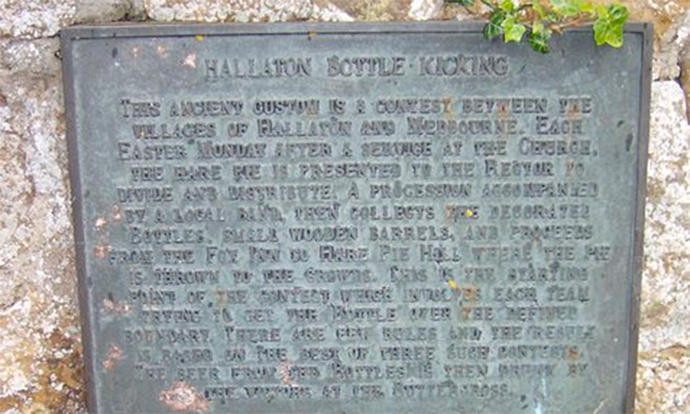 Bottle kicking Hallaton - Credit Wikipedia