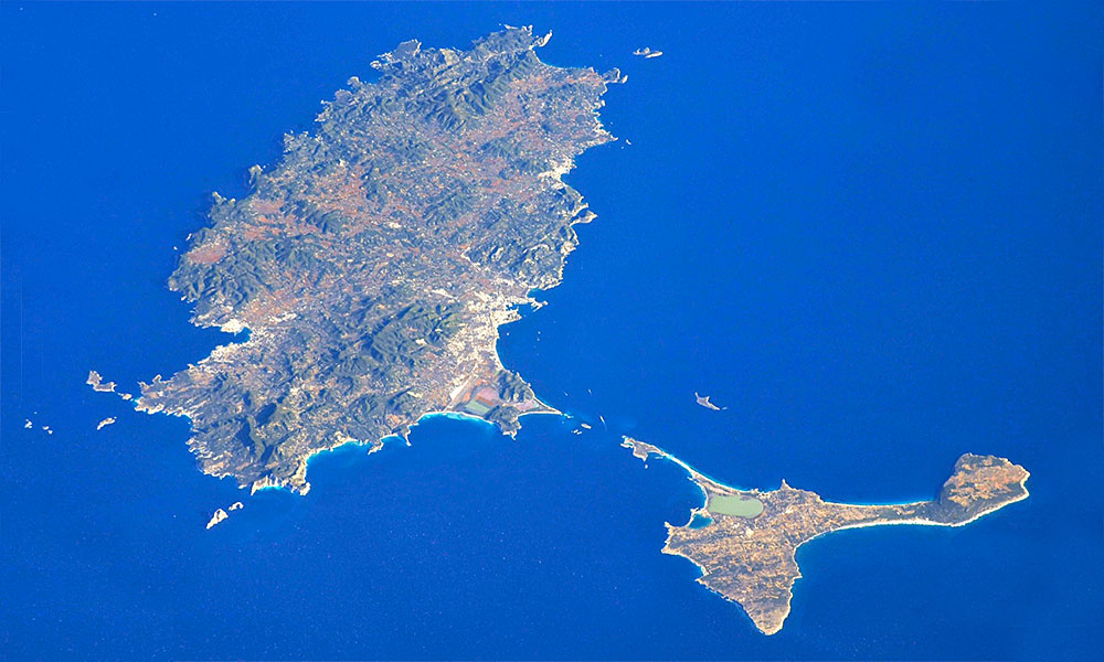  Ibiza from space - credit @Astro_Soichi