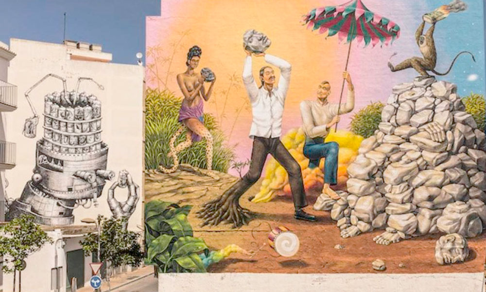 Ibiza street Art