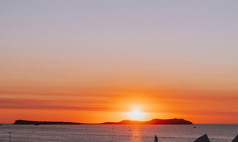 Belvue Ibiza sunset
