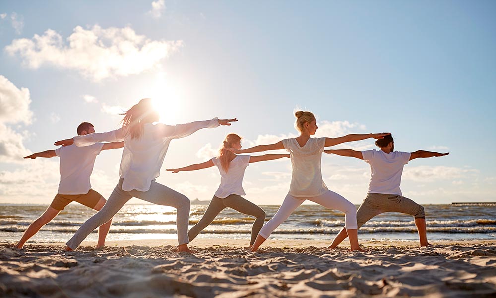 Group Yoga in Ibiza