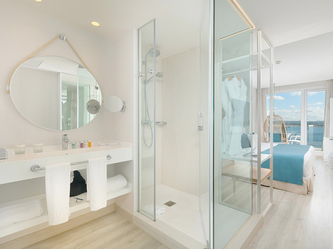 Amàre Beach Hotel Ibiza - bedroom Keep the Secret The One