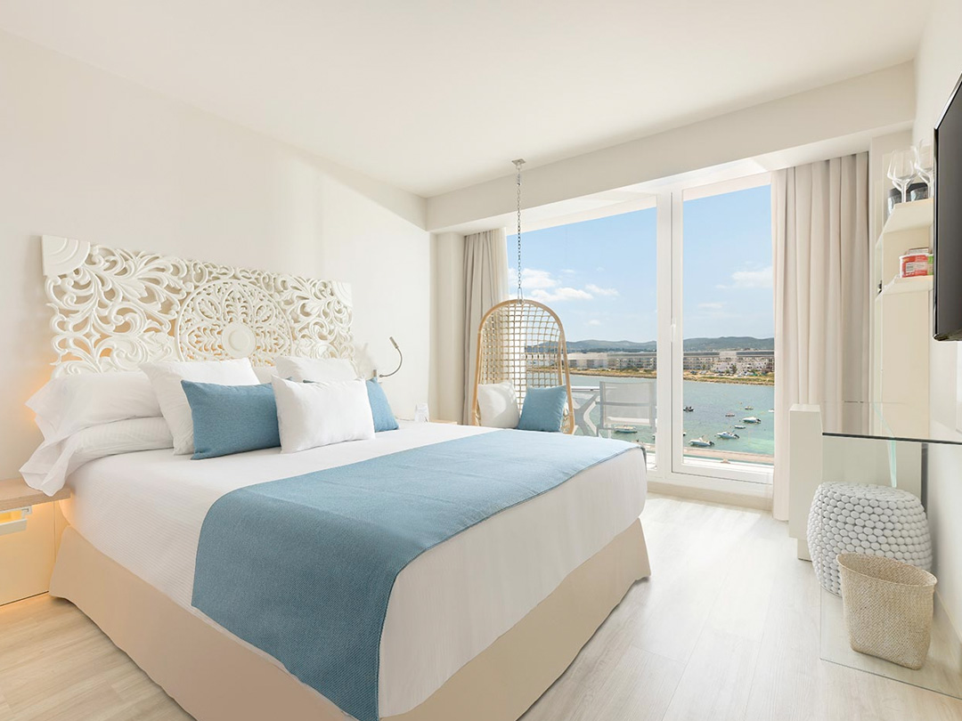 Amàre Beach Hotel Ibiza - bedroom Keep the Secret The One