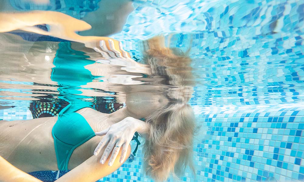 Watsu water therapy