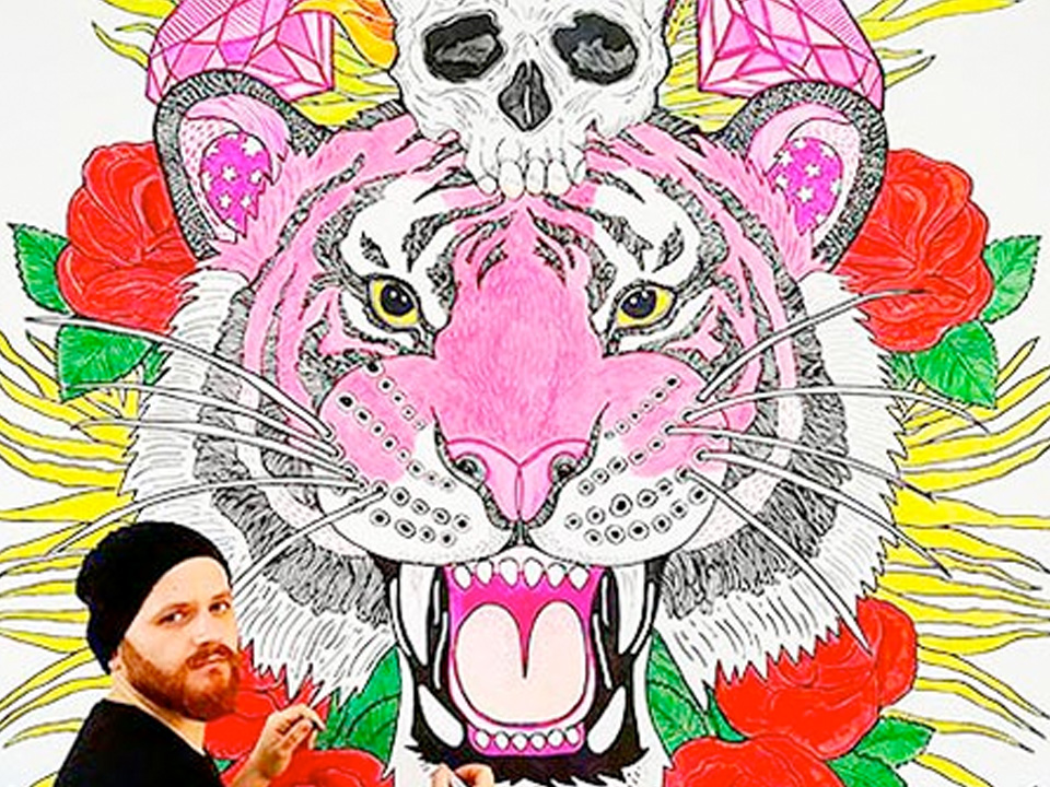 Amàre Art - Art exhibition by Javier Torres, El dios de los tres - 07.07.2023