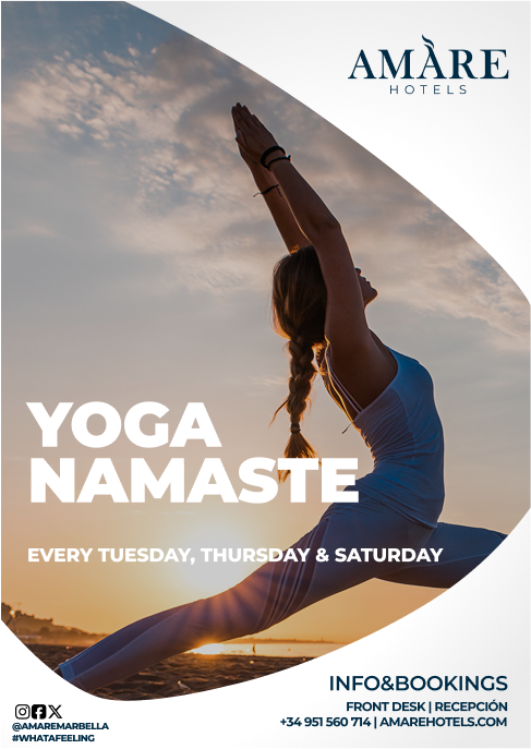 Amàre Beach Hotel Marbella - Poster Yoga